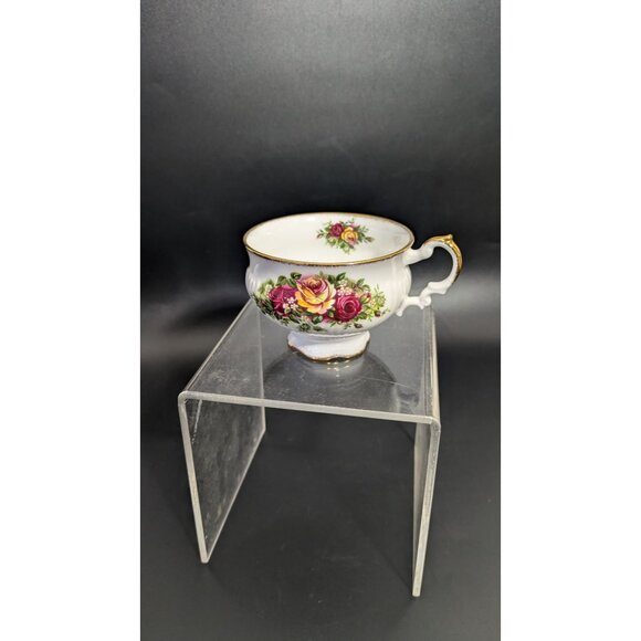 Elizabethan Bone China Tea Cup England Rose Floral Gold Trim Vintage Teacup - Picture 11 of 13